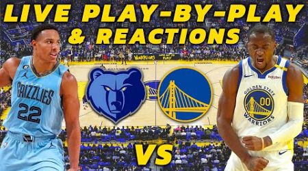 Memphis Grizzlies vs Golden State Warriors | Live Play-By-Play &amp; Reactions