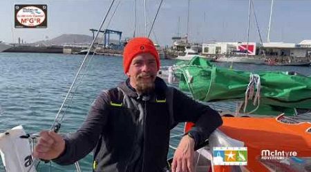 Globe 5.80 Transat Qualifier Arrival interview : Christian Sauer | 103 Argo| Germany