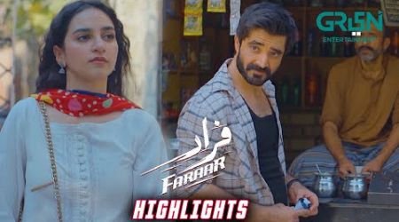 Faraar Latest | Hamza Ali Abbasi &amp; Mamya Shajaffar | Green TV Entertainment