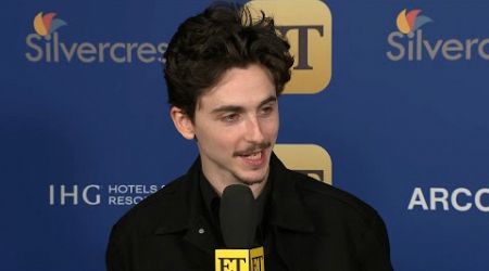 Timothée Chalamet Reacts to Kylie Jenner and Friends&#39; Support at the PSIFF (Exclusive)