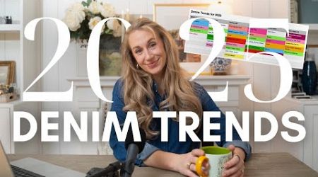 Denim Trends for 2025 (Vogue, Who What Wear, Refinery29 &amp; More)