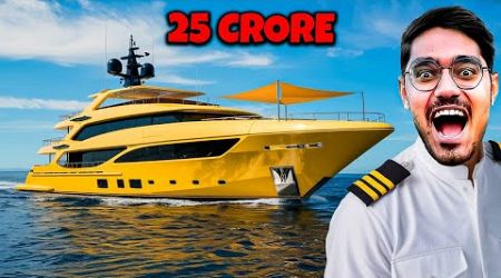 ₹1 Boat vs ₹24,00,00,000 Luxury Yacht