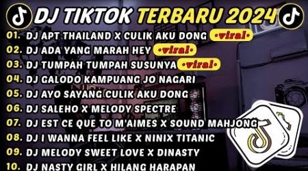 DJ TIKTOK TERBARU 2024 - DJ APT THAILAND X CULIK AKU DONG 