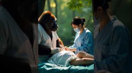 Gorilla’s Unexpected Medical Talent!