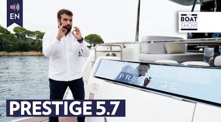 [ENG] PRESTIGE F5.7 - Yacht Tour and Review - The Boat Show