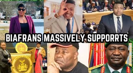 January 5, ‼️ BIAFRANS MASSIVELY SUPPORRTS BIAFRA GOVERNMENT.