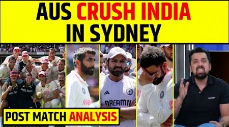 AUSTRALIA CRUSH INDIA IN SYDNEY, POST MATCH ANALYSIS, BORDER GAVASKAR TROPHY