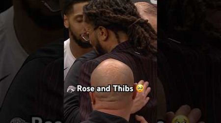 Derrick Rose shows love to Thibs, Brunson and the rest of the Knicks crew!