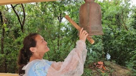 ringing bells at Big Buddha Temple in Ko Samui, Thailand