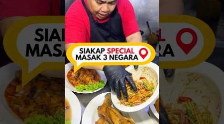 Pernah cubakah, Siakap special masak 3 negara? 