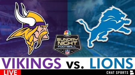 Vikings vs. Lions Live Streaming Scoreboard, Free Play-By-Play &amp; Highlights | NFL Week 18