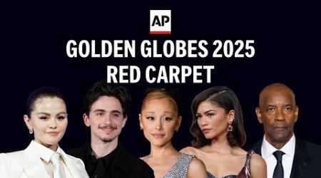 Golden Globes 2025: Red carpet fashion FULL