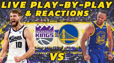 Sacramento Kings vs Golden State Warriors | Live Play-By-Play &amp; Reactions