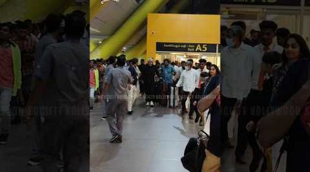 Ajith Kumar arrived Chennai international airport #ajithkumar #shaliniajithkumar #vidaamuyarchi