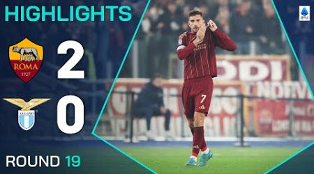 ROMA-LAZIO 2-0 | HIGHLIGHTS | Roma secure precious derby victory | Serie A 2024/25