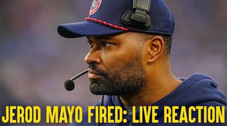 Patriots Fire Jerod Mayo: Live Reaction from New England