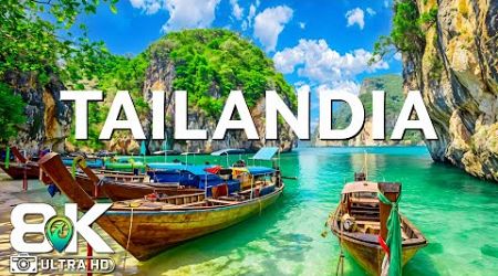 Tailandia 8k ☀️ Increíble Paisaje Natural Con Música Relajante 