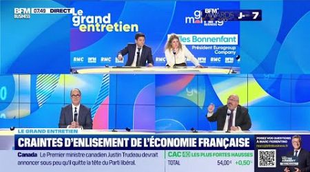 Le Grand entretien : Les patrons inquiets pour l&#39;économie française