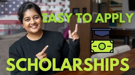 Easy Scholarships for International Students for USA Colleges