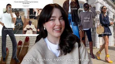 2025 fashion trend predictions: what’re we wearing this year?