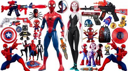 Marvel Popular Toy Series Open Box | Spider Man Action Doll | Marvel Electric Spider Man Toy Gun