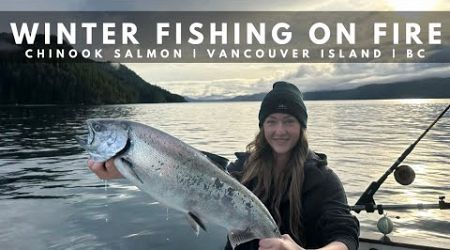 Winter Salmon Fishing | 40 Year Old Yacht | Canada