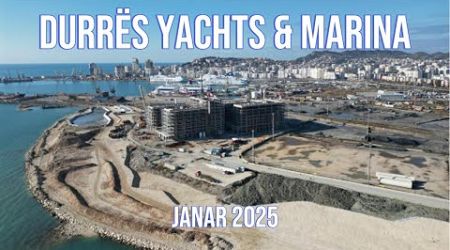 Video me dron e Durres Yachts &amp; Marina | Projekti Alabbar ne Portin e Durresit