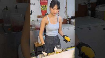 How to Make Fruits Smoothie | Bangkok Street Food