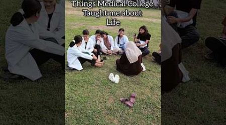 Things Medical life taught me about life #neet #neet2025 #mbbs #new#viralshorts #medicosanianouman