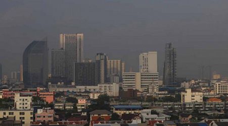 Unsafe dust pollution covers Thailand