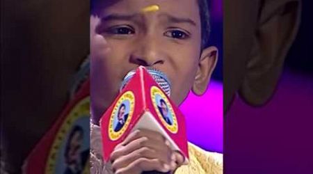 நினைத்தேன் வந்தாய் divinesh performance #saregamapa #song #entertainment #trending