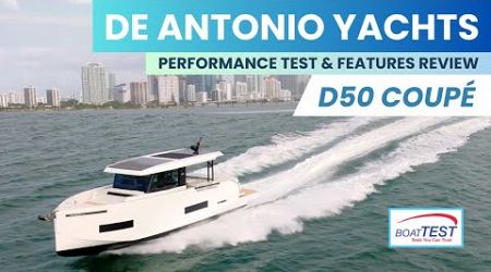 De Antonio D50 Coupe - Sleek Luxury Yacht Test in Miami | BoatTEST