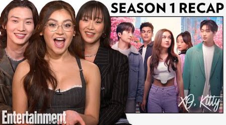 &#39;XO, Kitty’ Cast Breaks Down All the Season 1 Drama | Entertainment Weekly