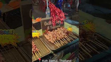 Si Khao Night Market, Koh Samui, Thailand. #nightmarket #travel #food #thailand