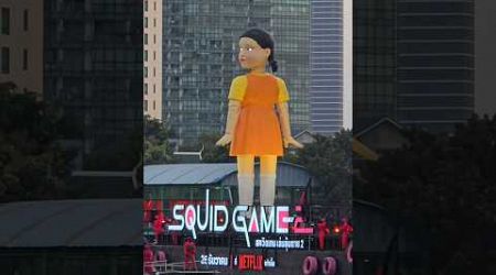 Netflix Squid Game 2 in Bangkok, Thailand #netflix #squidgame #squidgame2 #สควิดเกม2 cr.putai panpoh