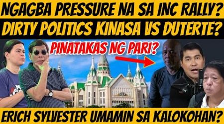 NGAGBA SUMAKIT NA BA ANG ULO SA INC RALLY? DIRTY POLITICS LABAN SA MGA DUTERTE IKINASA? #duterte