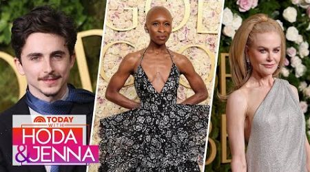 See the hottest looks and trends at the 2025 Golden Globes