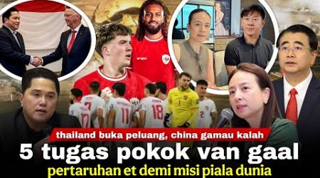 STY Jadi Target Thailand &amp; China, Van Gaal Fix Ke Indonesia: Ambisi &amp; Perjud*an ET Demi World Cup