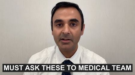 PLEASE tell anybody OVER-65: 3 LIFESAVING QUESTIONS to ask Medical Team