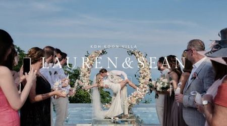 Lauren + Sean wedding at Villa Koh Koon | Koh Samui |