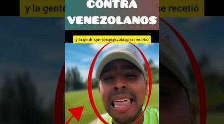 VENEZOLANO REVENTÓ CONTRA SU COMPATRIOTA POR TRATARLO COMO &quot;MARGINAL&quot; 