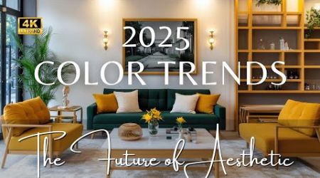 2025 Color Trends: The Future of Modern Contemporary Interior Design and Aesthetic Innovation