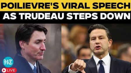 LIVE: Canada&#39;s Trump Poilievre&#39;s Speech Goes Viral As Justin Trudeau Resigns | Canada | Poilievre