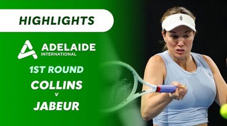 Danielle Collins v Ons Jabeur - Adelaide International Highlights | Wide World of Sports