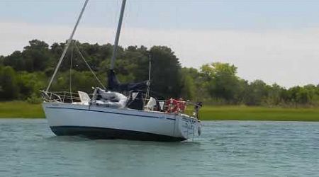 Sailboat on a Sandbar