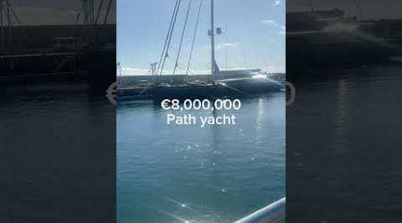 Just found the path yacht in Lanzarote#yacht