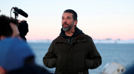 Trump Jr. visits Greenland after his father says he wants to take it over