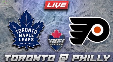 Toronto Maple Leafs vs Philadelphia Flyers LIVE Stream Game Audio | NHL LIVE Gamecast &amp; Chat