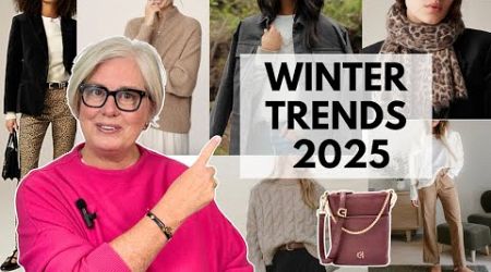 OVER 50? 8 Winter Fashion Trends for 2025 | Wearable Style!