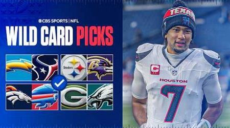 NFL Wild Card BETTING PREVIEW: Picks For EVERY GAME | Chargers/Texans, Steelers/Ravens &amp; MORE